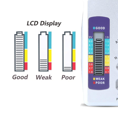 Battery Tester BT886 Silver
