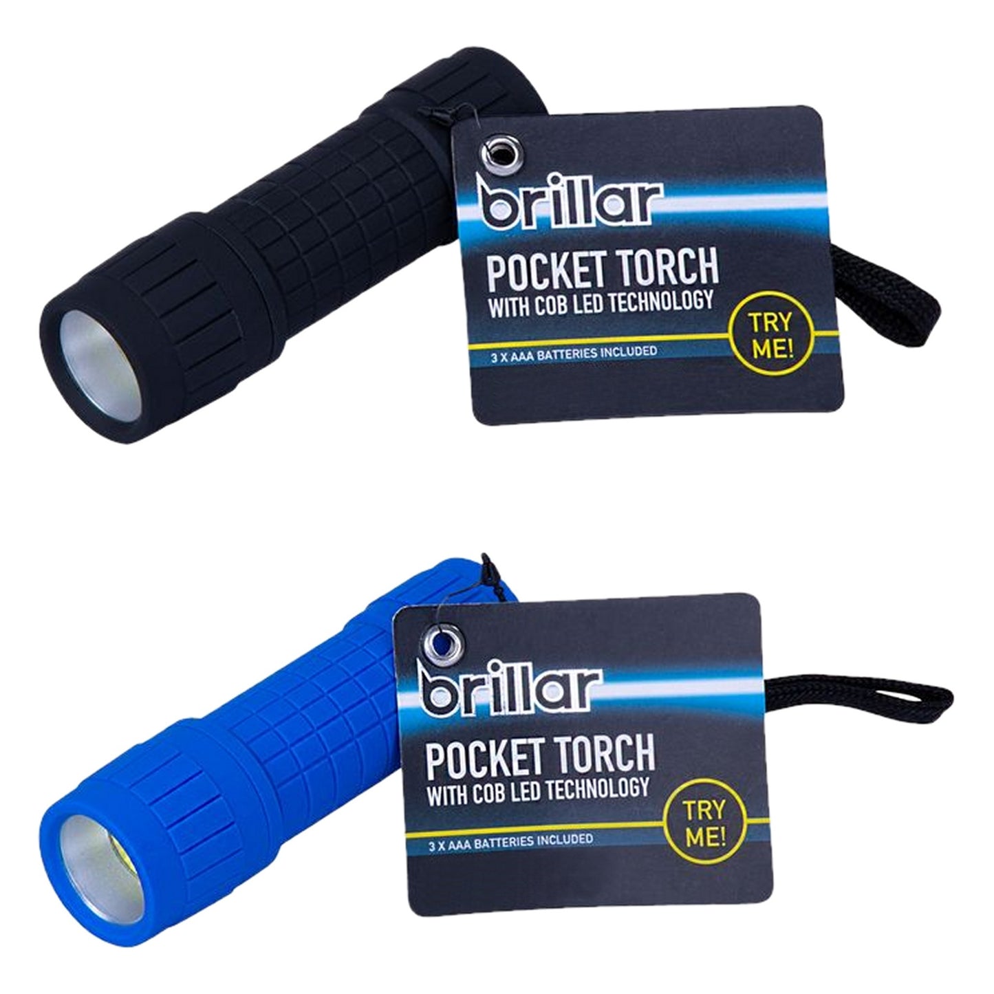 Brillar Pocket Torch 100 Lumens - Black