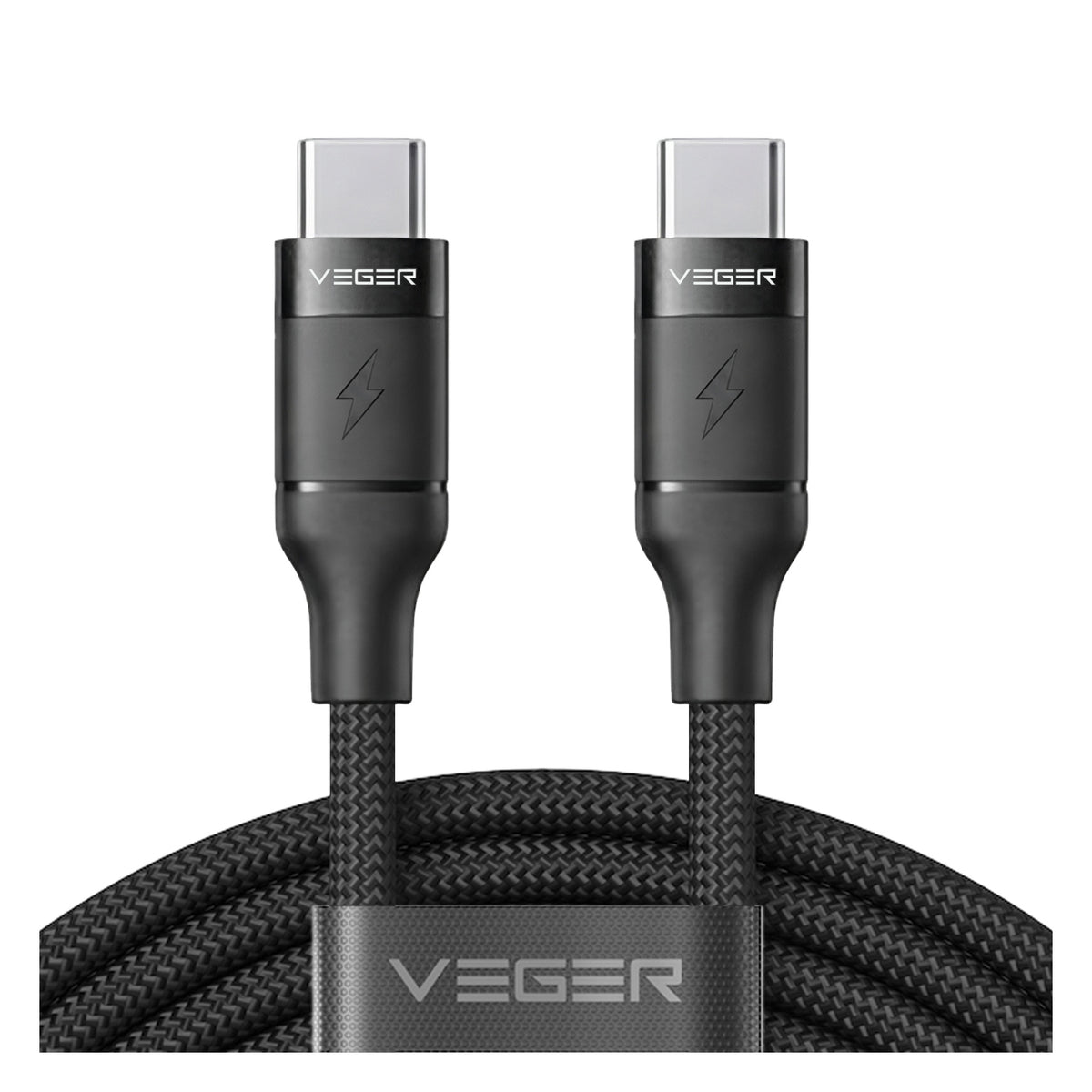 Veger Braided USB-C to USB-C Cable 100W 1.5m