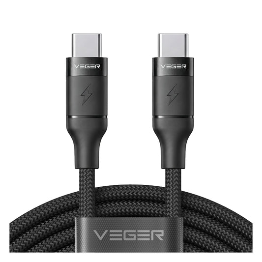 Veger Braided USB-C to USB-C Cable 100W 1.5m