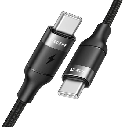 Veger Braided USB-C to USB-C Cable 100W 1.5m