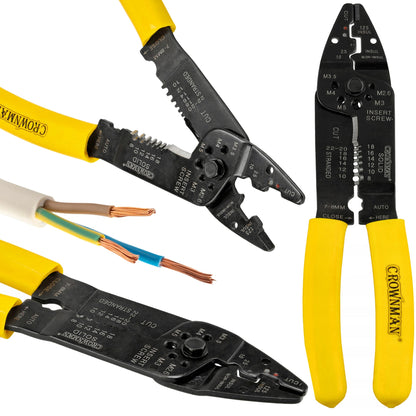 Crimping and Wire Stripping Pliers