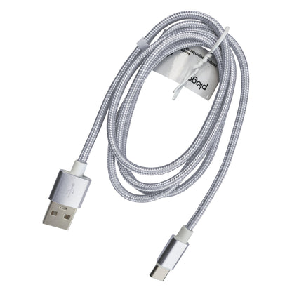 Plugd Braided USB-A to USB-C Cable 2m