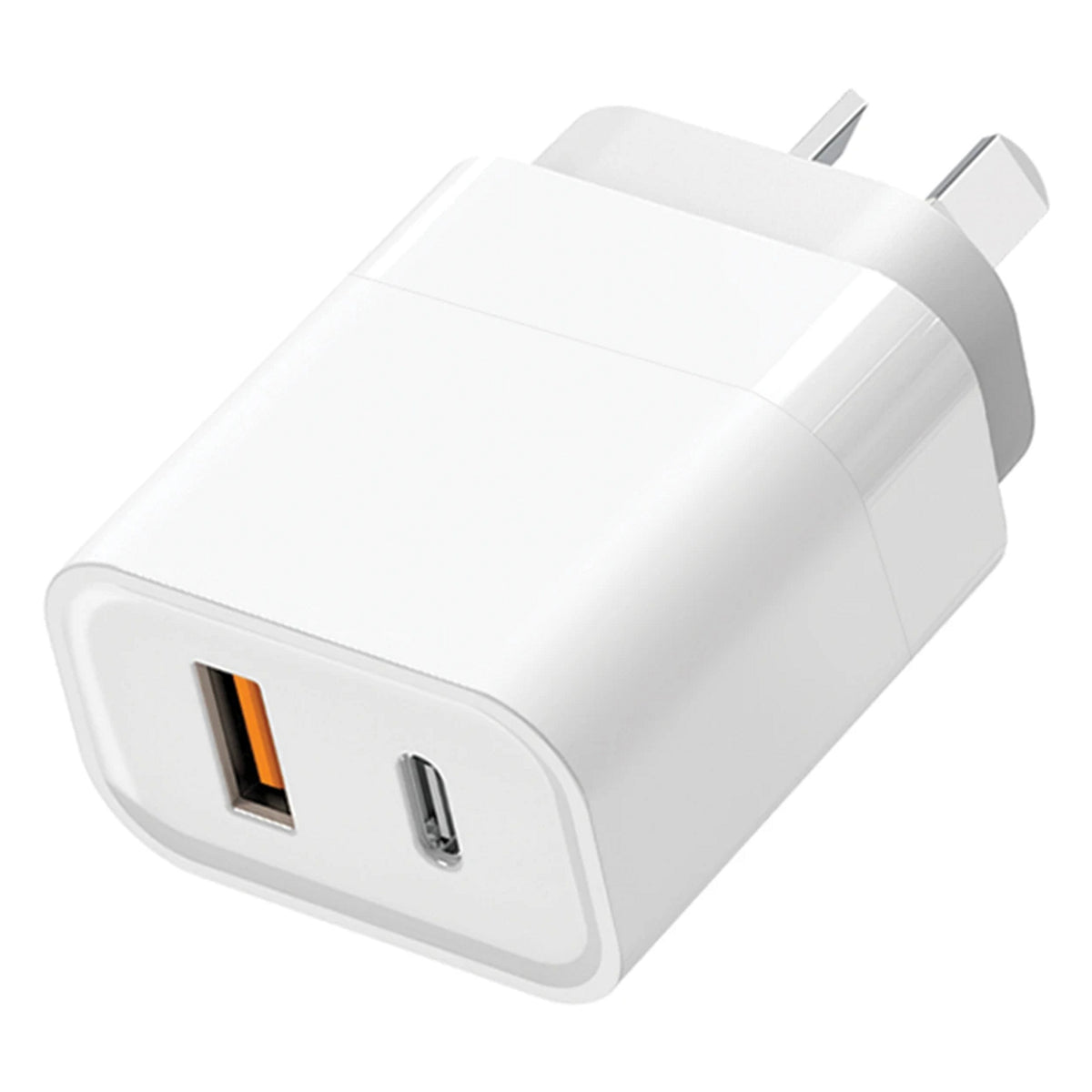Rapidé 30W GaN USB-C PD + USB-A QC Wall Charger