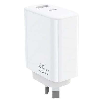 Rapidé 65W GaN USB-C PD + USB-A QC Wall Charger