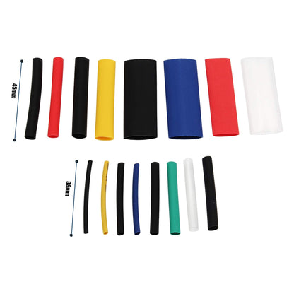 Heat Shrink Tubing Kit 580pc - Assorted Sizes & Colours