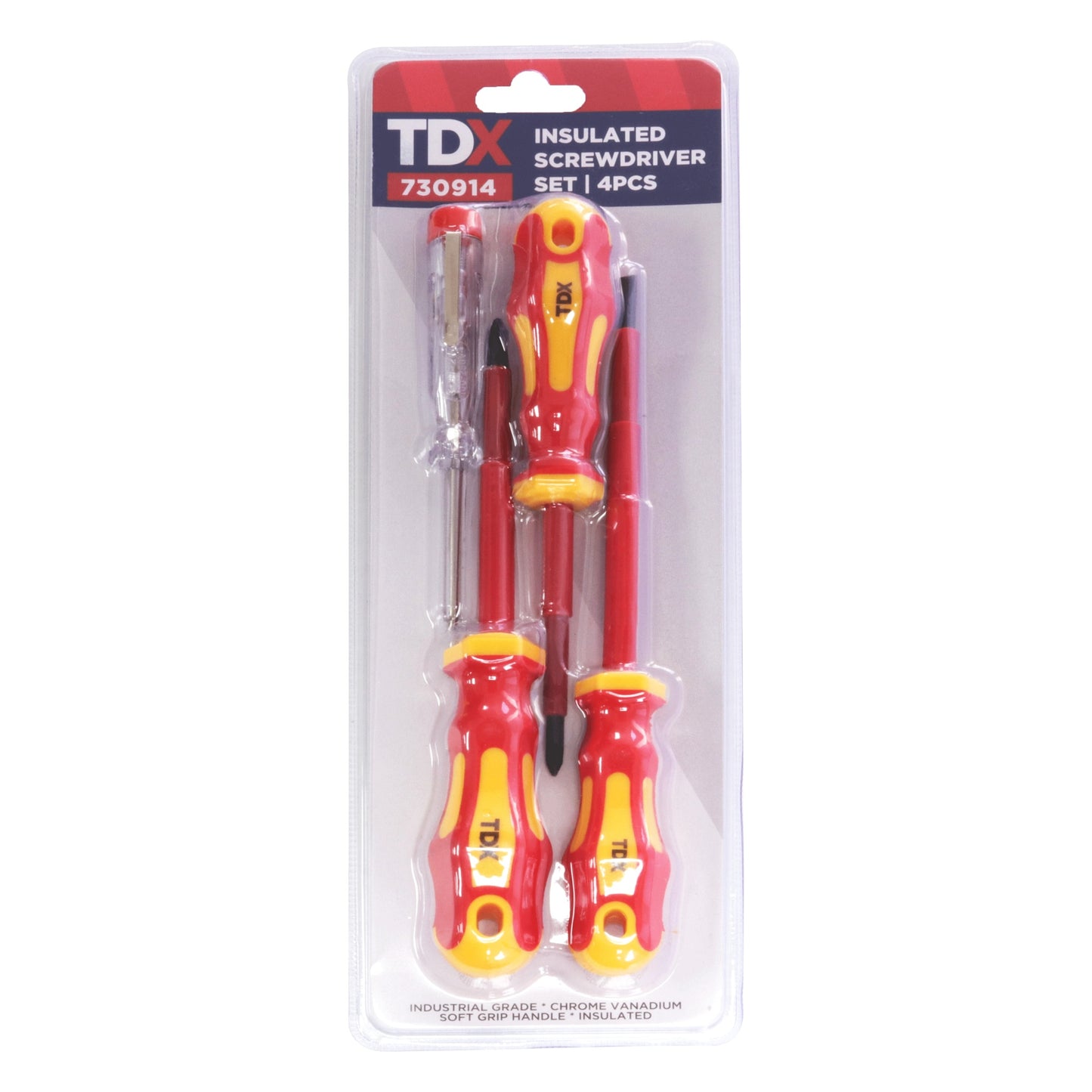 Insulated Screwdriver Set 4 Piece