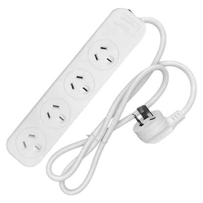 Jackson 4 Outlet Powerboard - White