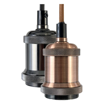 Plug-In Pendant Cord E27 – Copper (2m)