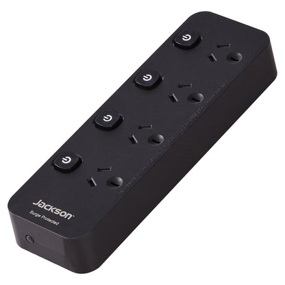 Jackson Surge Protected Powerboard - 4 Switched Outlets