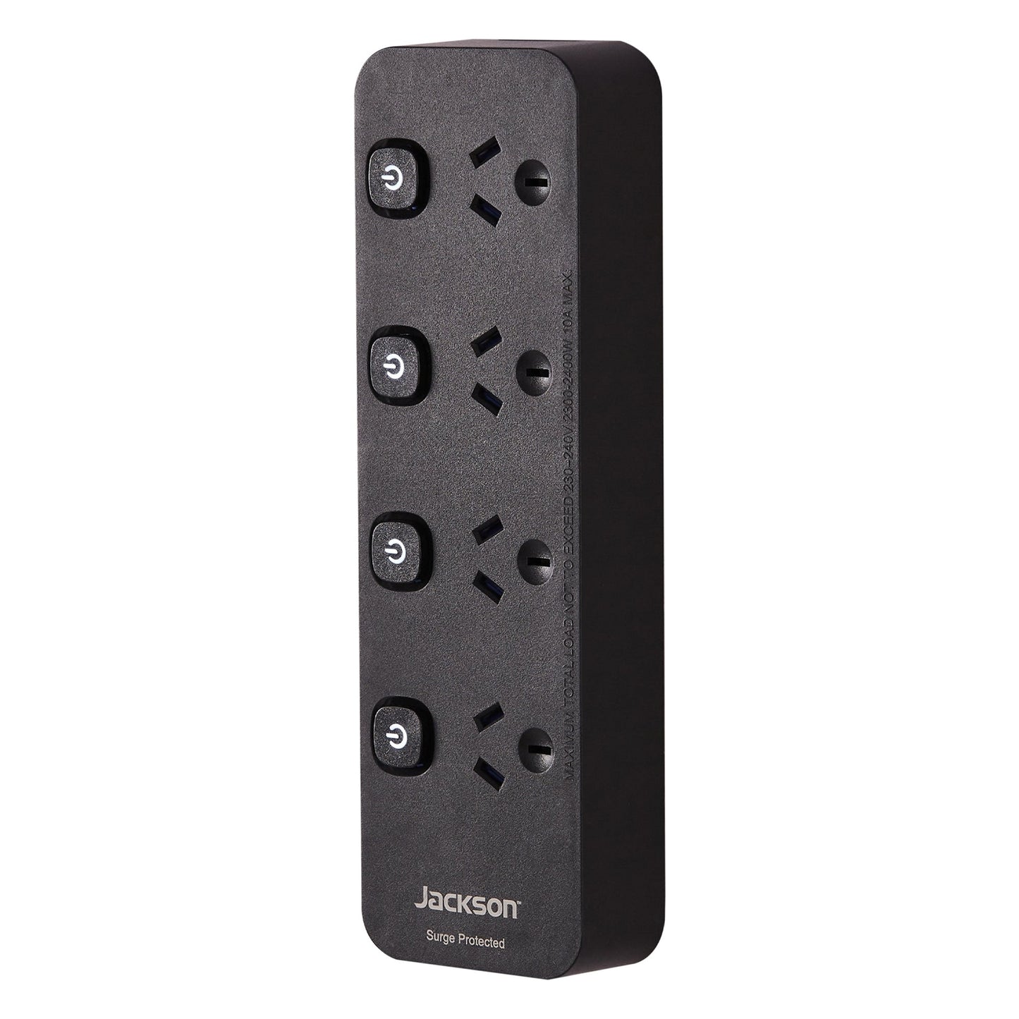 Jackson Surge Protected Powerboard - 4 Switched Outlets