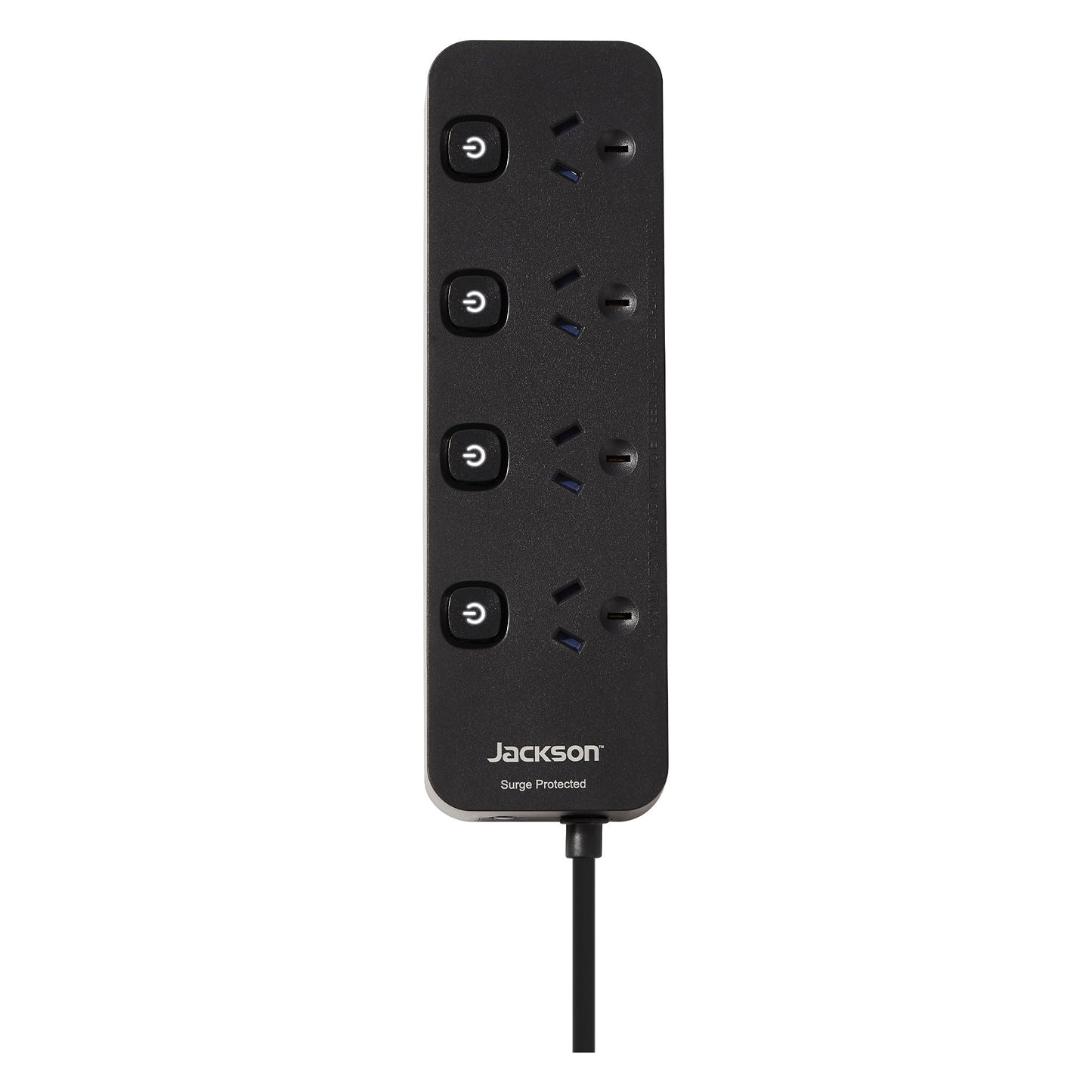 Jackson Surge Protected Powerboard - 4 Switched Outlets