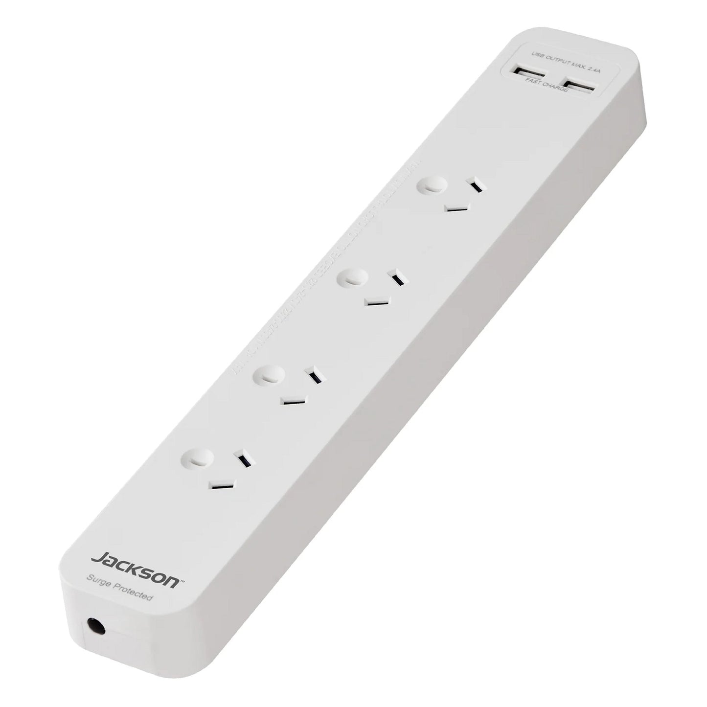 Jackson Surge Protected USB Powerboard - 4 Outlets