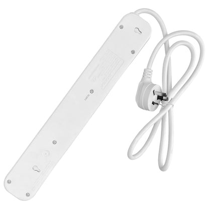 Jackson 6 Outlet Powerboard - White