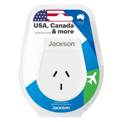 Jackson Travel Adaptor Outbound - USA, Canada & More