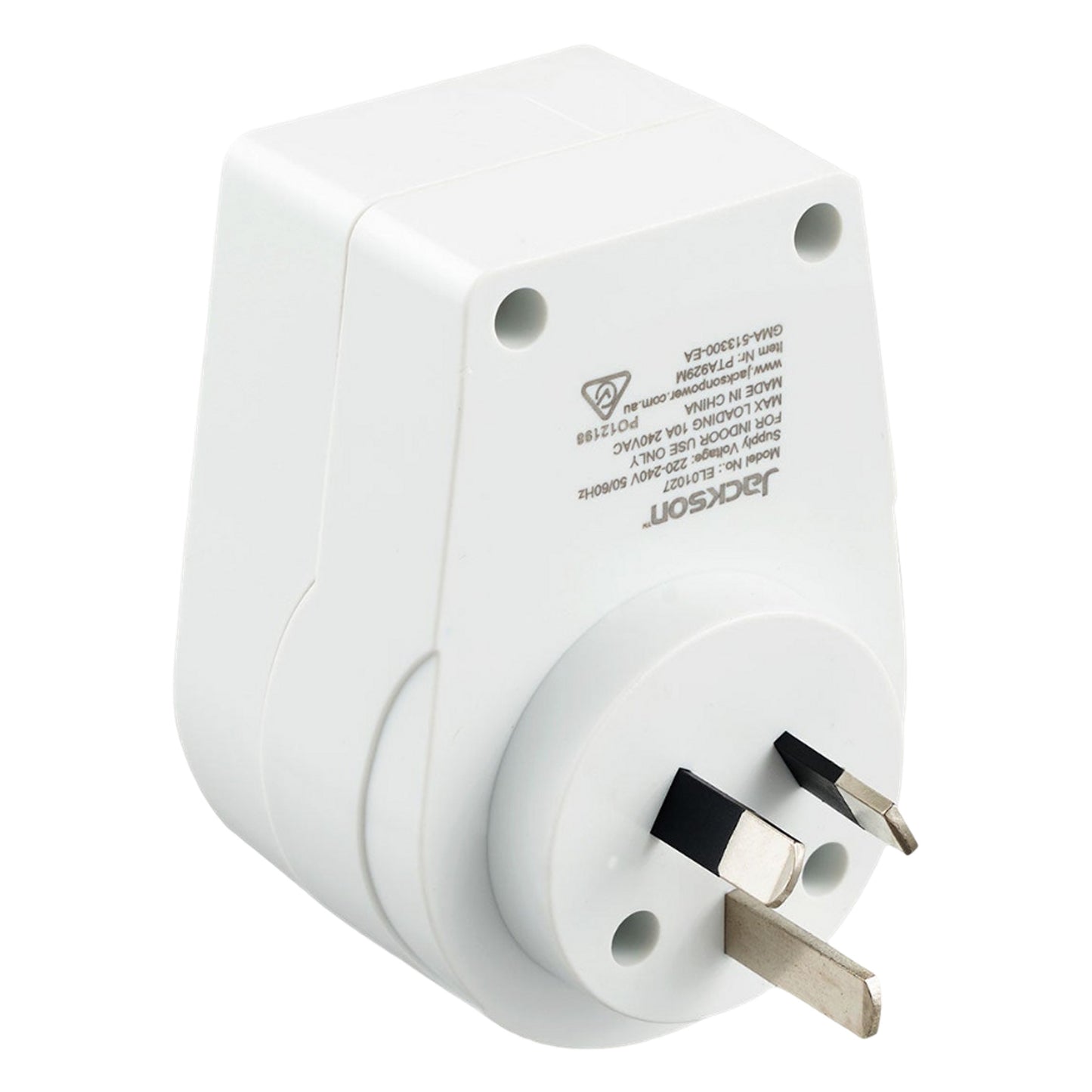 Jackson Travel Adaptor Inbound - EU, USA & More