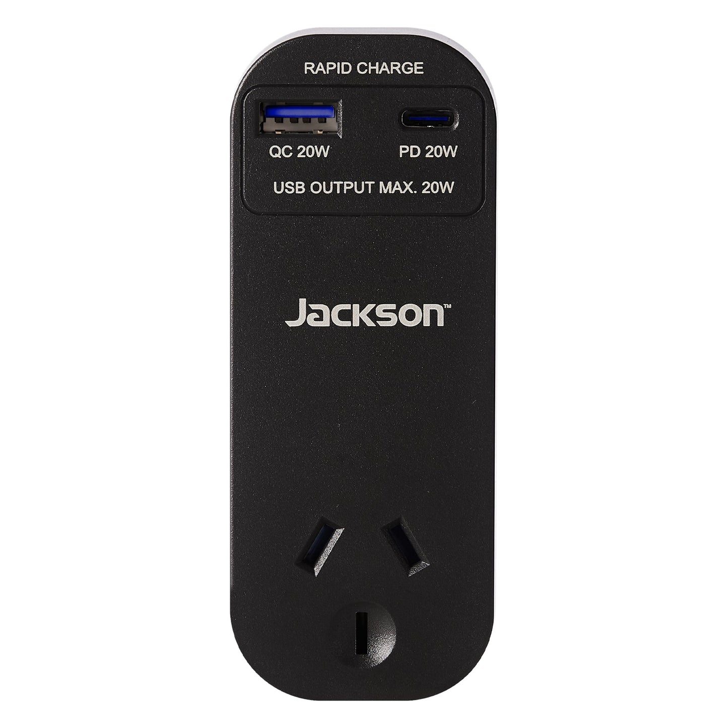 Jackson USB Wall Charger 20W - USB-A + USB-C Fast Charge