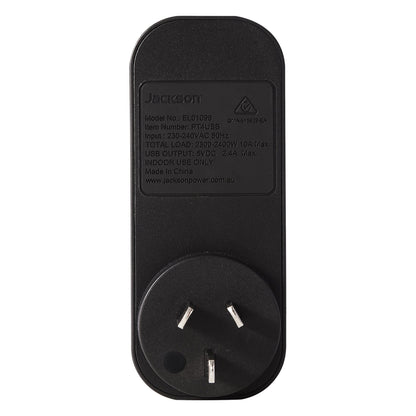 Jackson USB Wall Charger 20W - USB-A + USB-C Fast Charge