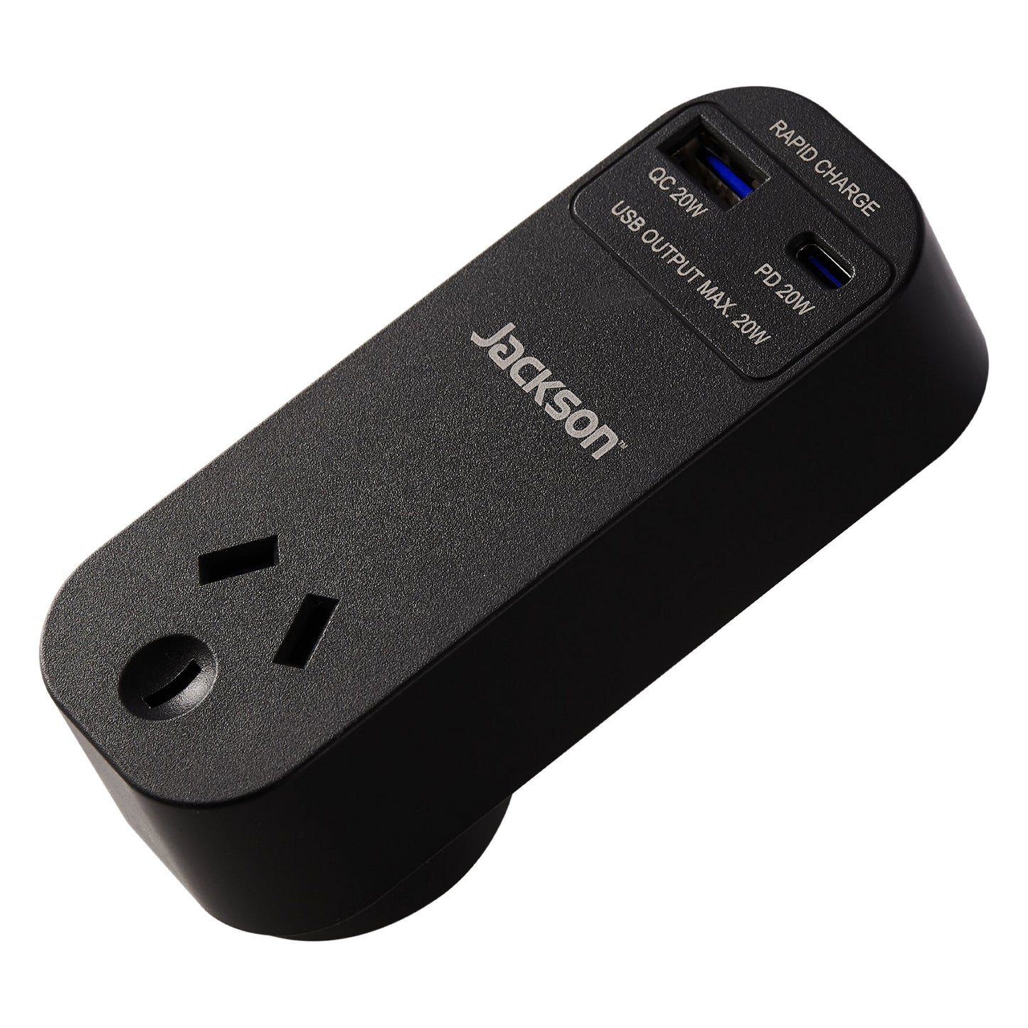 Jackson USB Wall Charger 20W - USB-A + USB-C Fast Charge