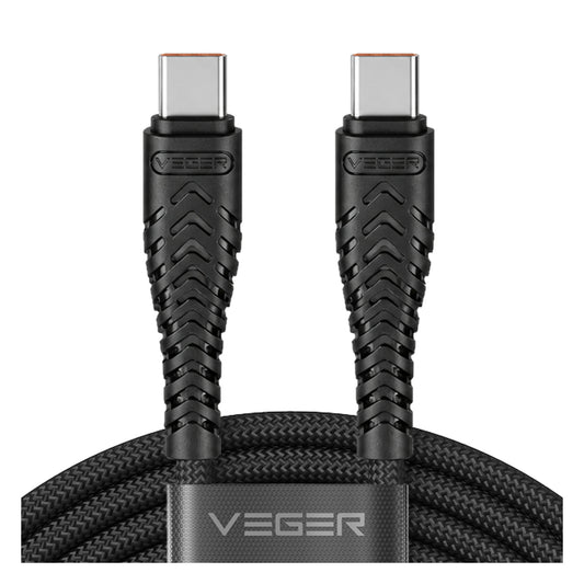 Veger Braided USB-C to USB-C Cable 60W 1.2m