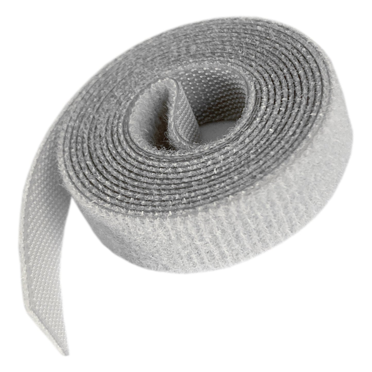 Velcro Cable Management Tape – 1m x 10mm Grey