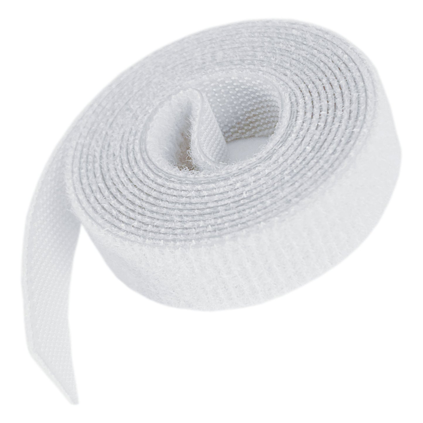 Velcro Cable Management Tape – 1m x 10mm White