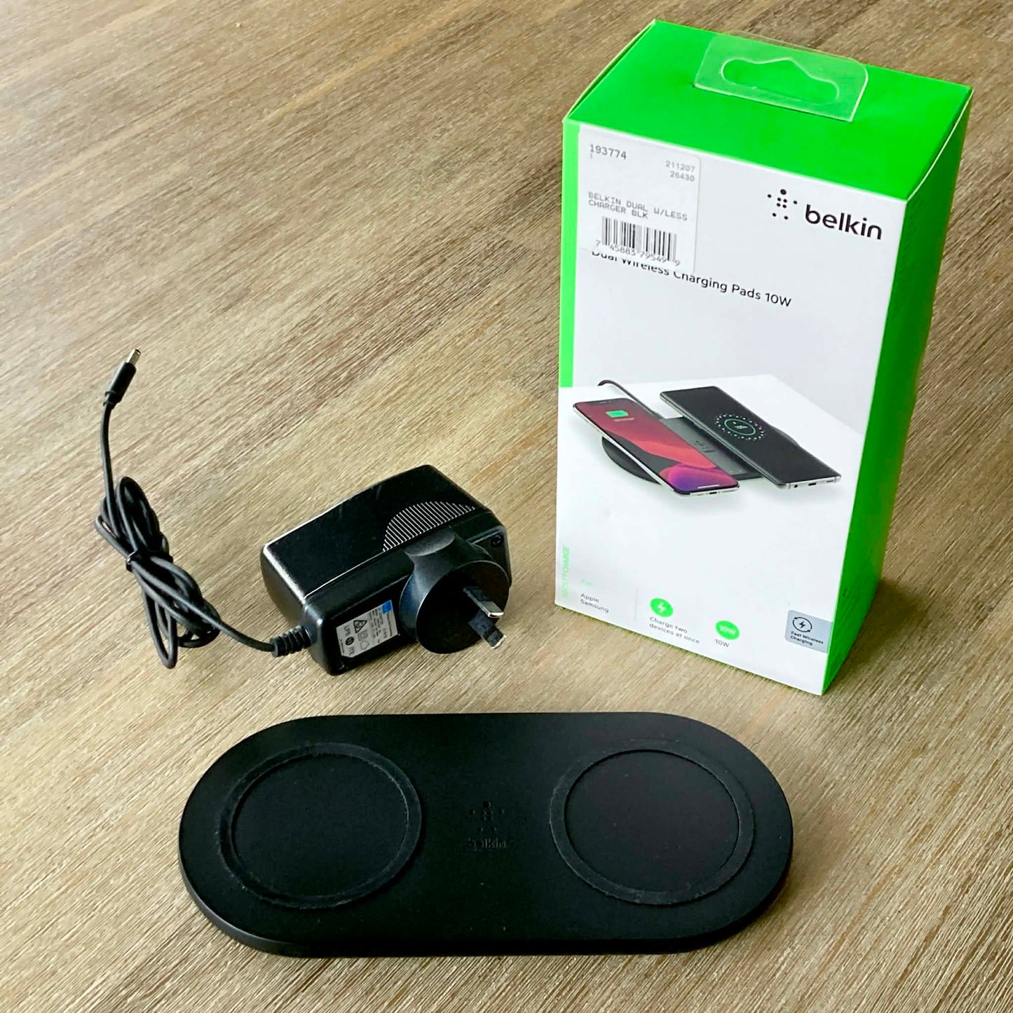 Belkin Dual Wireless Charging Pad 2 x 10W