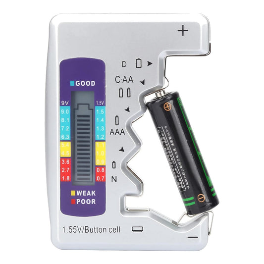 Battery Tester BT886 Silver