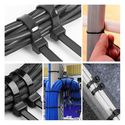 Cable Ties 100 x 2.5mm 100 Pack - Black