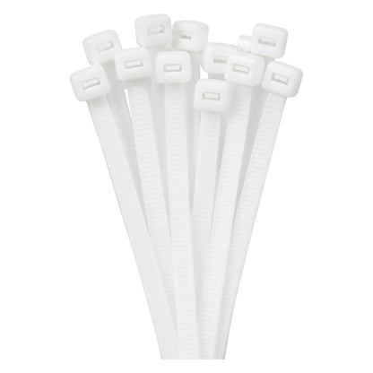 Cable Ties 200 x 3.6mm 100 Pack - White