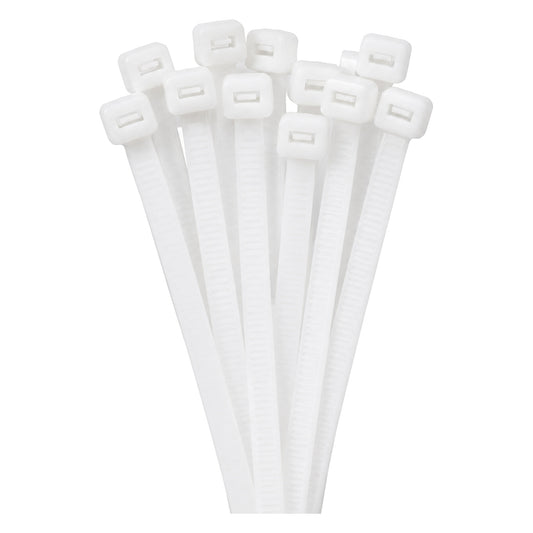 Cable Ties 100 x 2.5mm 100 Pack - White