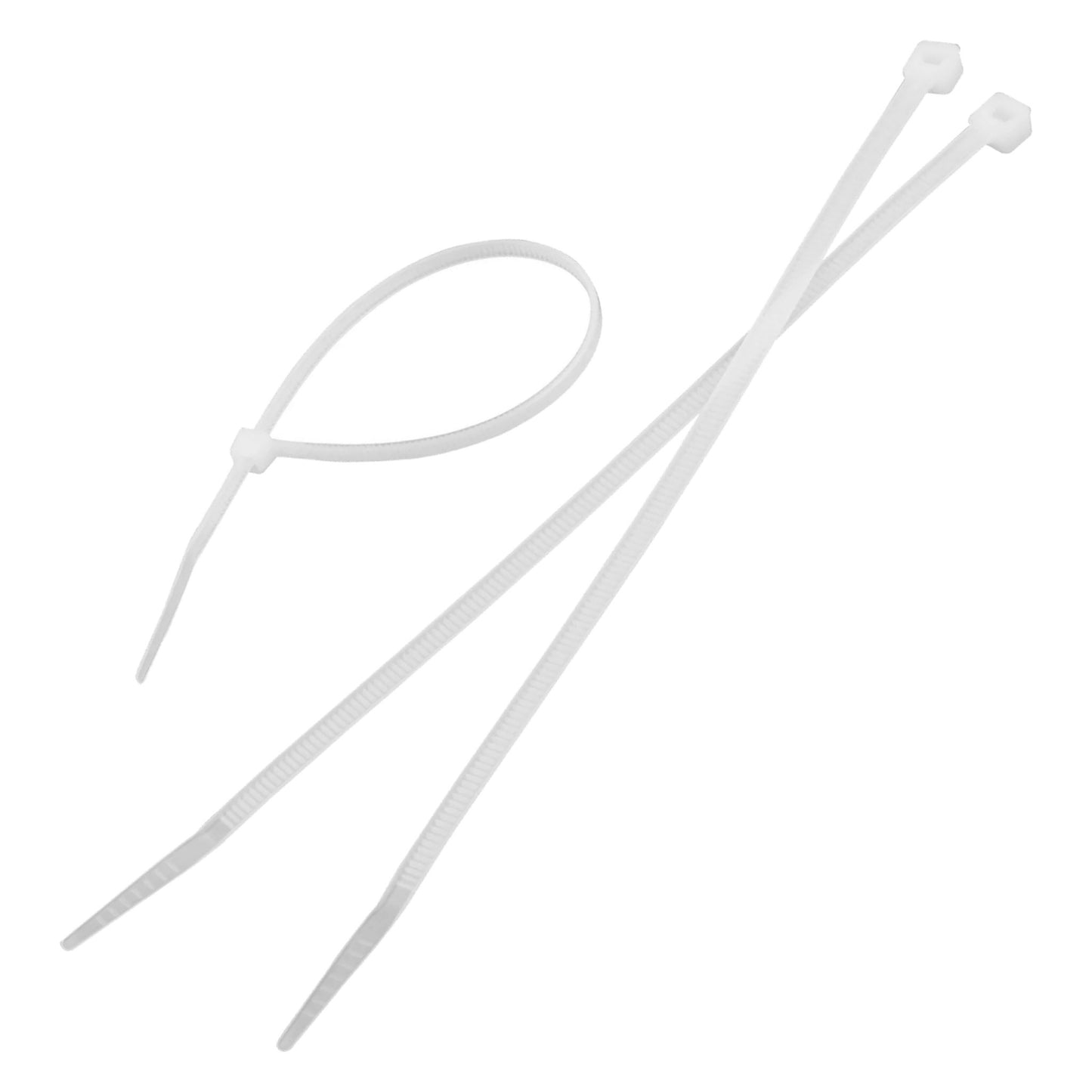 Cable Ties 200 x 3.6mm 100 Pack - White