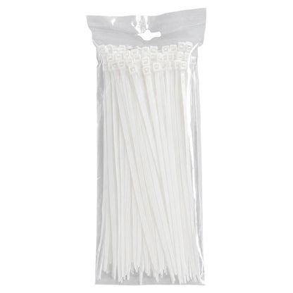 Cable Ties 100 x 2.5mm 100 Pack - White