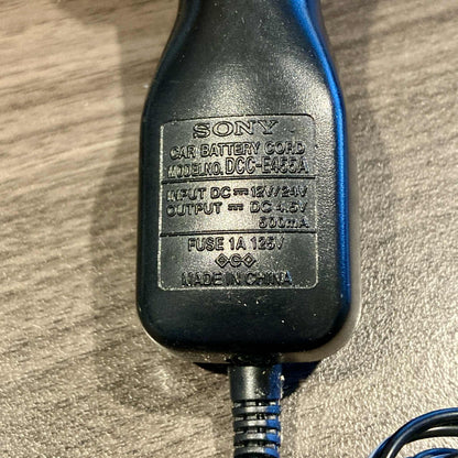 Sony DCC-E455A Car Charger Adapter 12/24v Input - 4.5v 500mA Output