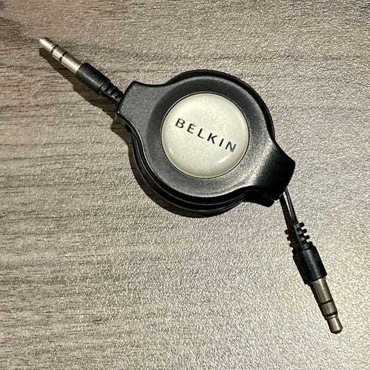 Belkin Retractable Auxilary Cord 1.45m with 3.5mm Jack