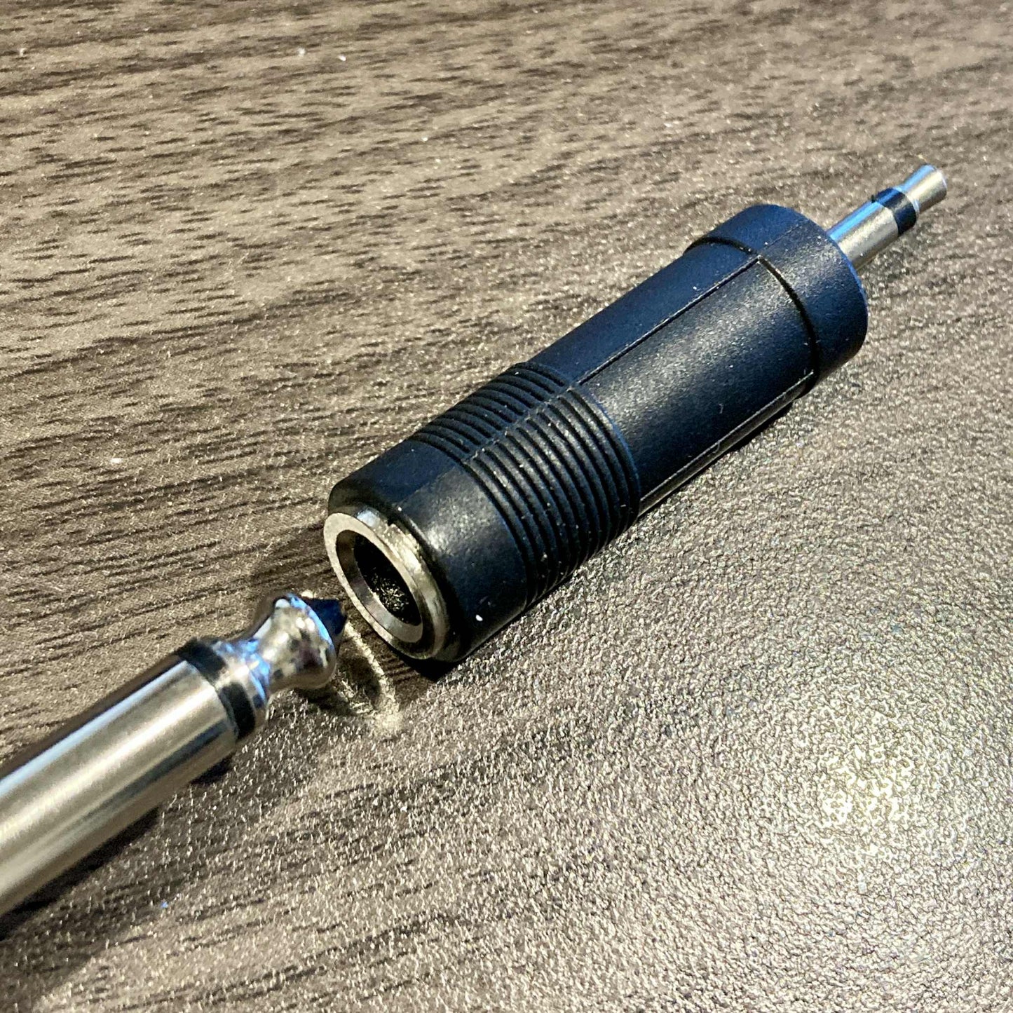 6.35mm Male - 3.5mm Female Headphone Jack Adapter