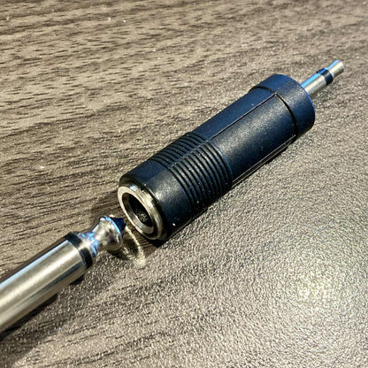 6.35mm Male - 3.5mm Female Headphone Jack Adapter