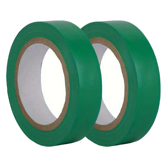 PVC Electrical Insulation Tape – Green 16mm × 15m Roll