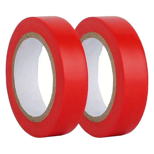 PVC Electrical Insulation Tape – Red 16mm × 15m Roll