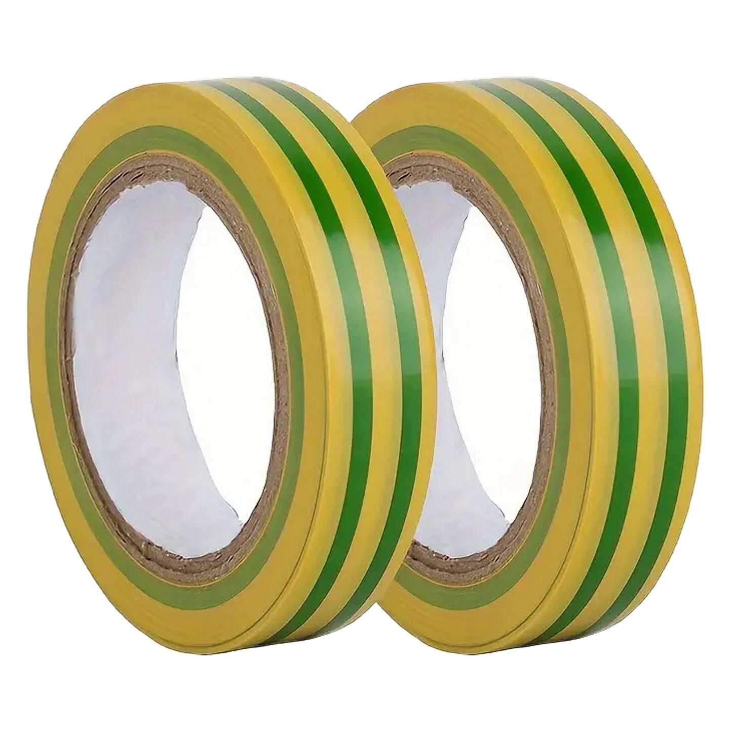 PVC Electrical Insulation Tape - Green/Yellow 18mm x 20m Roll